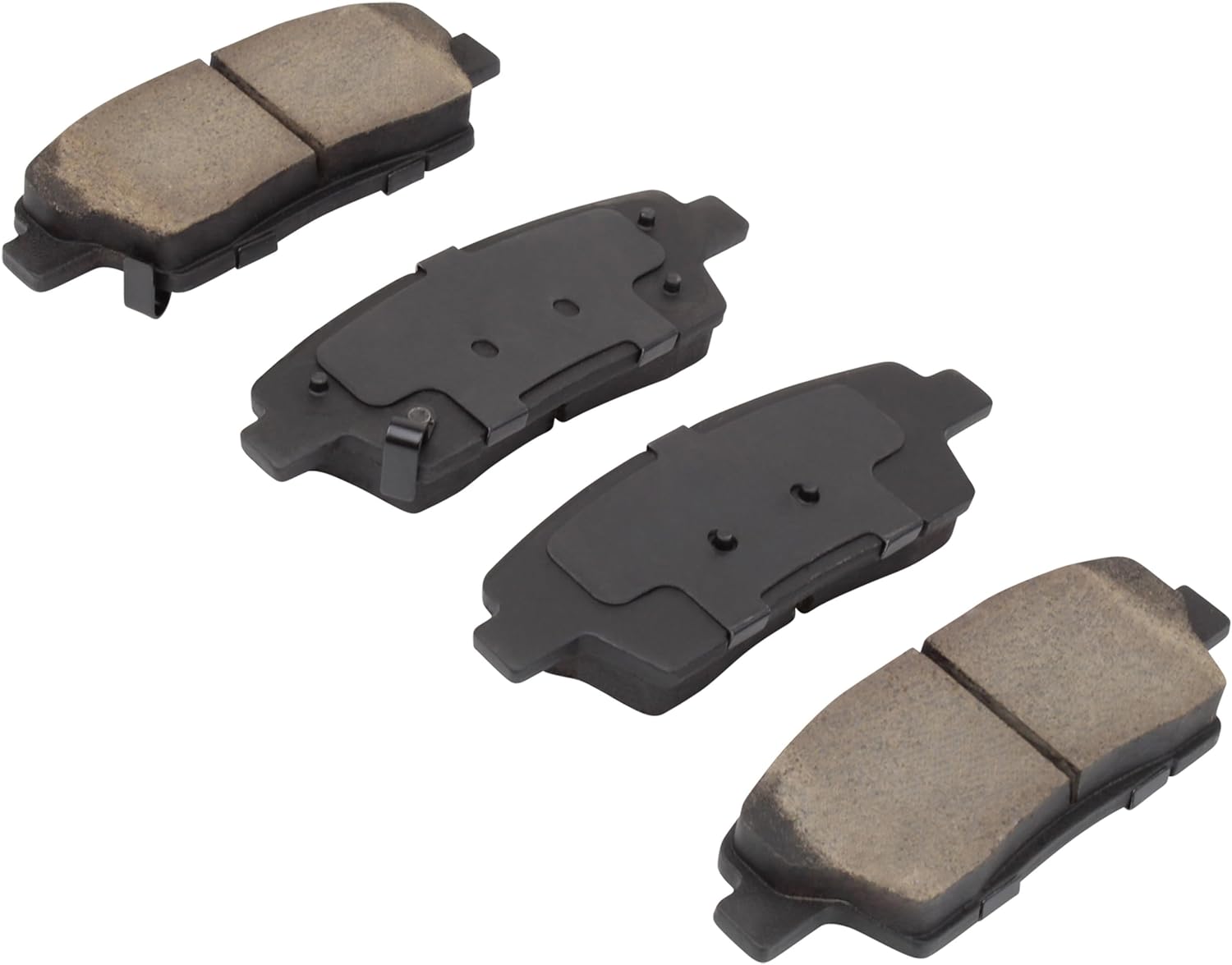 QUALITY-BUILT Rear Ceramic Brake Pads, Premium 1001-1551AC, Compatible with 2018-2020 Genesis G80