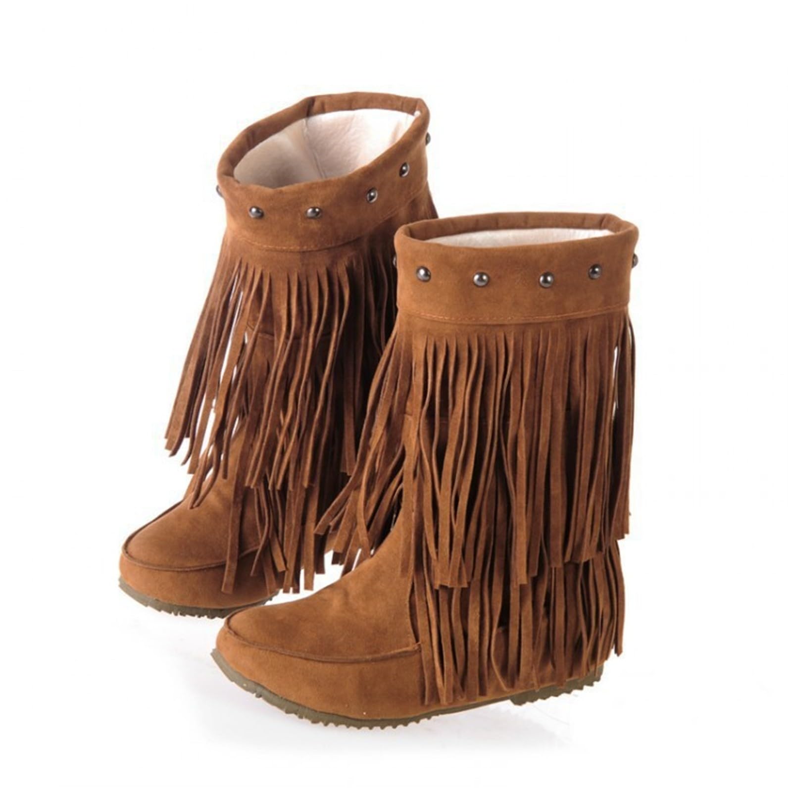 Cocila Botines Casuales De Mujer Con Punta Redonda Y Tacón Grueso Color Liso, Plana, A La, Botas Cremallera Militares Baratas Altas Invierno Ante Barefoot Piel Tacon Fino Bajo Azul Marino