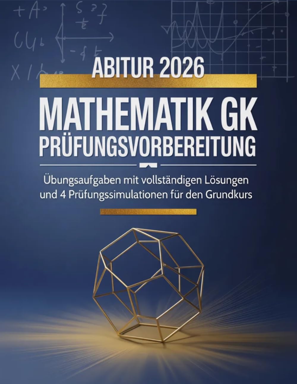 Abitur 2026 Mathematik Gk Prüfungsvorbereitung: Übungsaufgaben mit vollständigen Lösungen und 4 Prüfungssimulationen für den Grundkurs