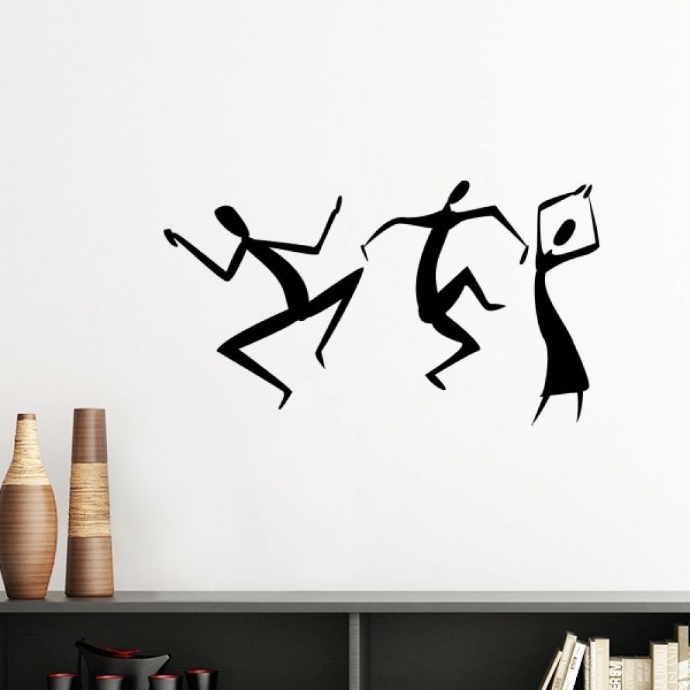 Sticker mural Égypte décoration chambre stickers mural papier peint amovible 60cm