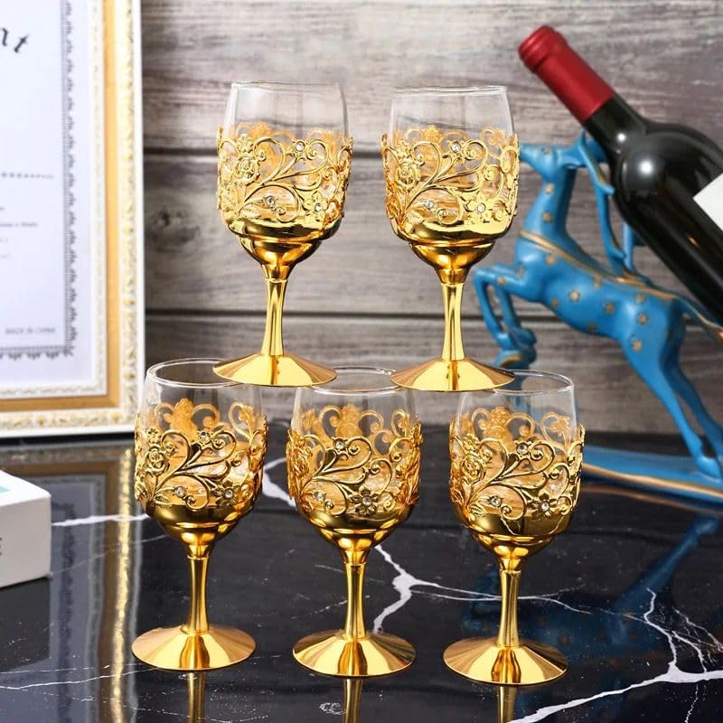 Sodhi's Art Vintage Goblet Multipurpose Party Supplies, 100ml, Set of 6 3