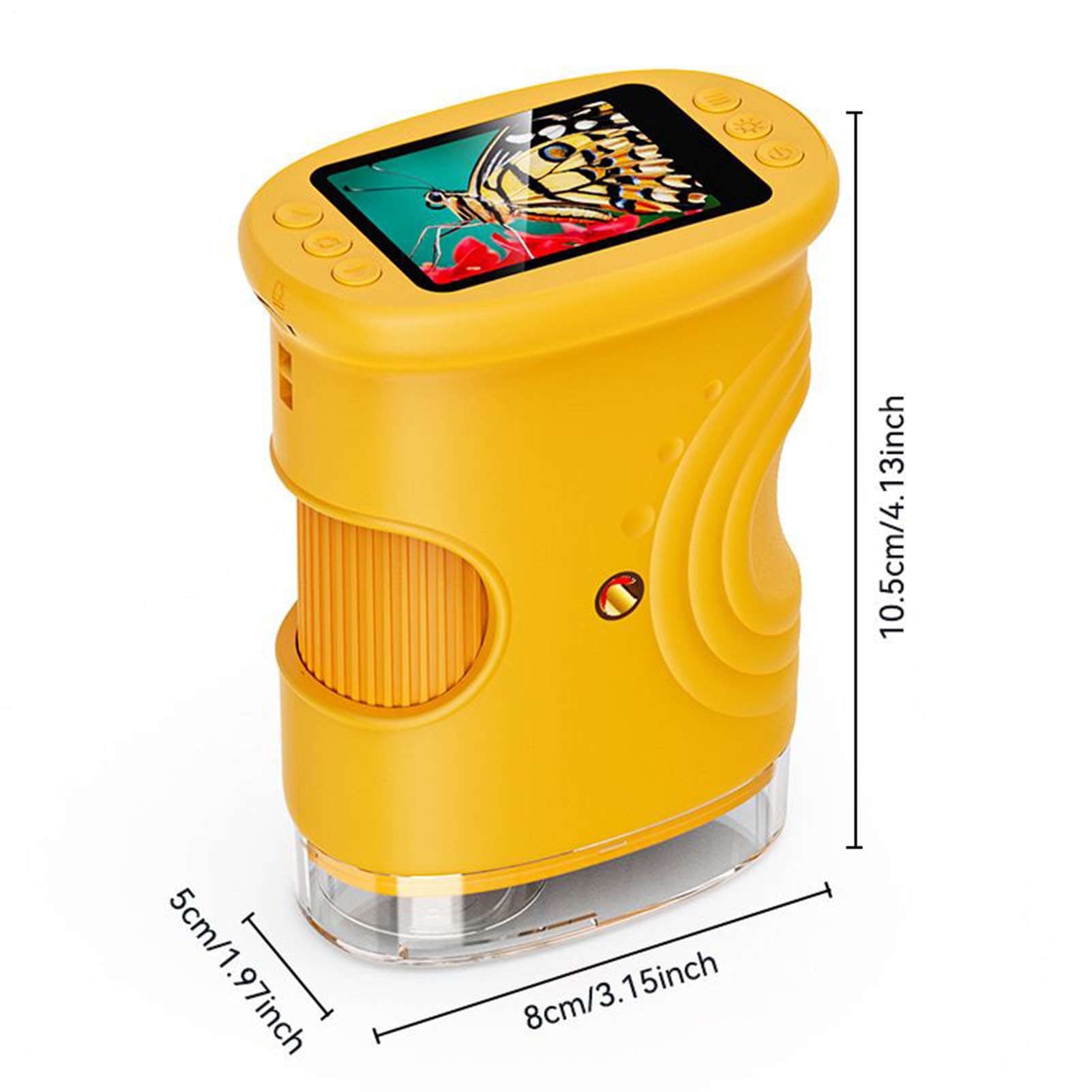 Microscopio Infantil de Mano Juguete Educativo Recargable X