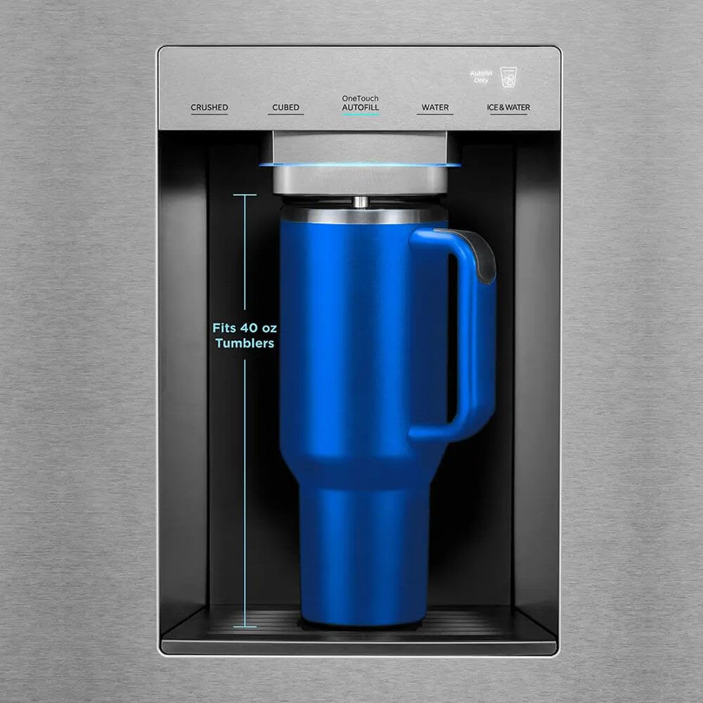 Midea MRF29D9BST 29 Cu. Ft. Stainless OneTouch AutoFill French Door Smart Refrigerator on Fridge.com