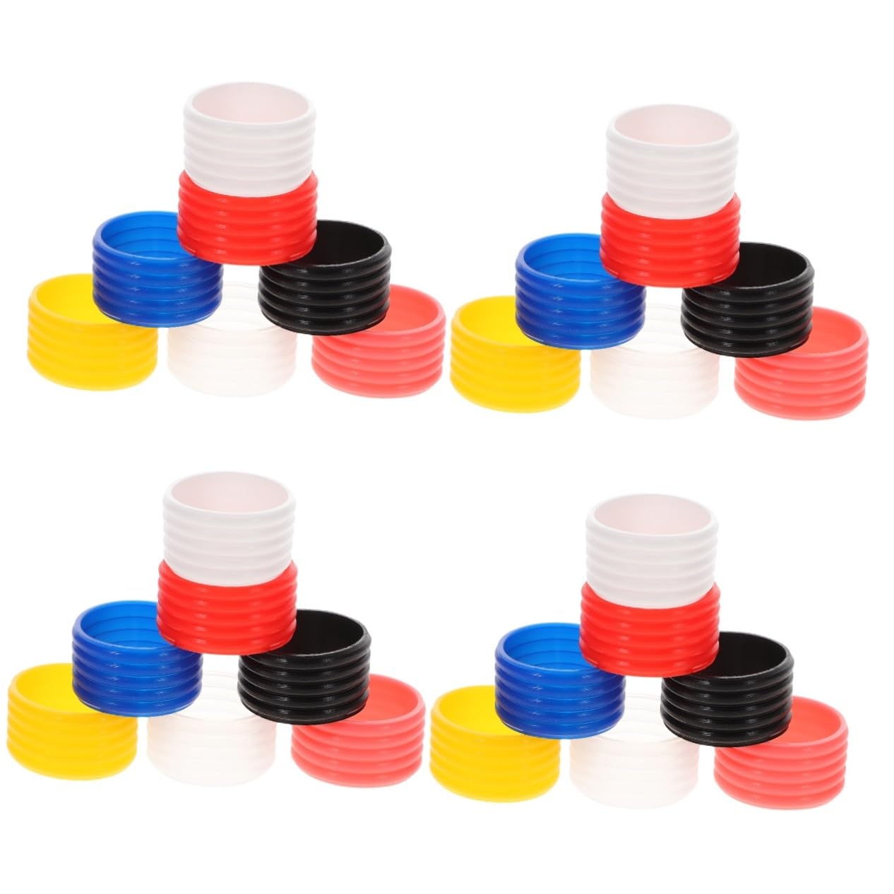 TOYANDONA Bandas De Agarre Antideslizantes para Raquetas De Tenis Y Bádminton De Profesional Colores Agarre Mejorado Y Protección Adicional
