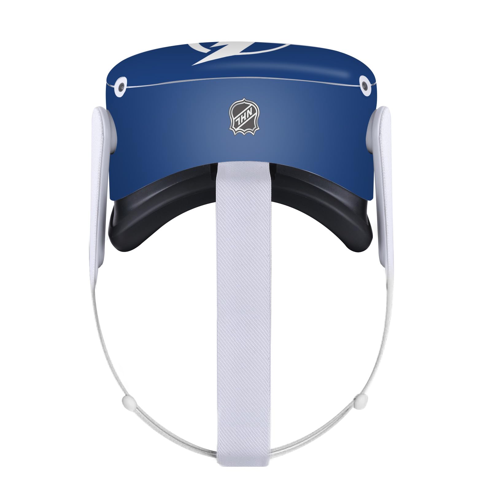 Head Case Designs Officially Licensed NHL Plain Tampa Bay Lightning Vinyl Sticker Skin Decal Cover Compatible with Meta Quest 2