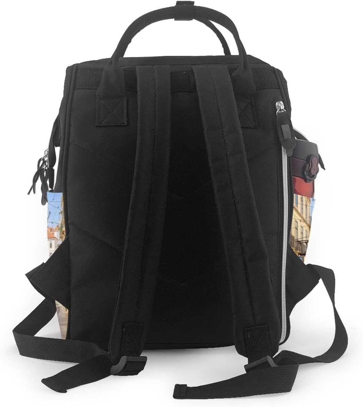 Lisbon Tram Diaper Bag Backpack Mommy Bag Multifunction Travel Maternity Baby Changing Bags image 3