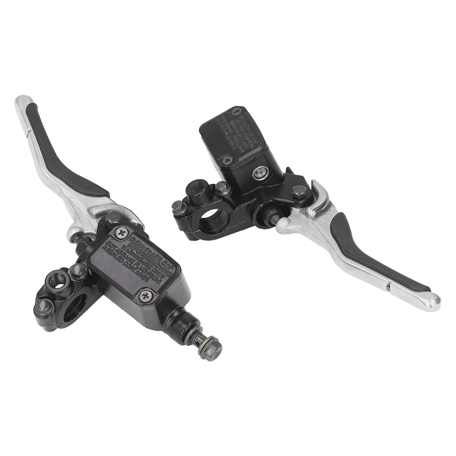 Coppia Leva Freno Sinistra Destra per Moto con Tanica dell'olio, Sostituzione in Lega di Alluminio CNC per YQ50 Aerox 1997‑2013 e MBK 1997‑2006