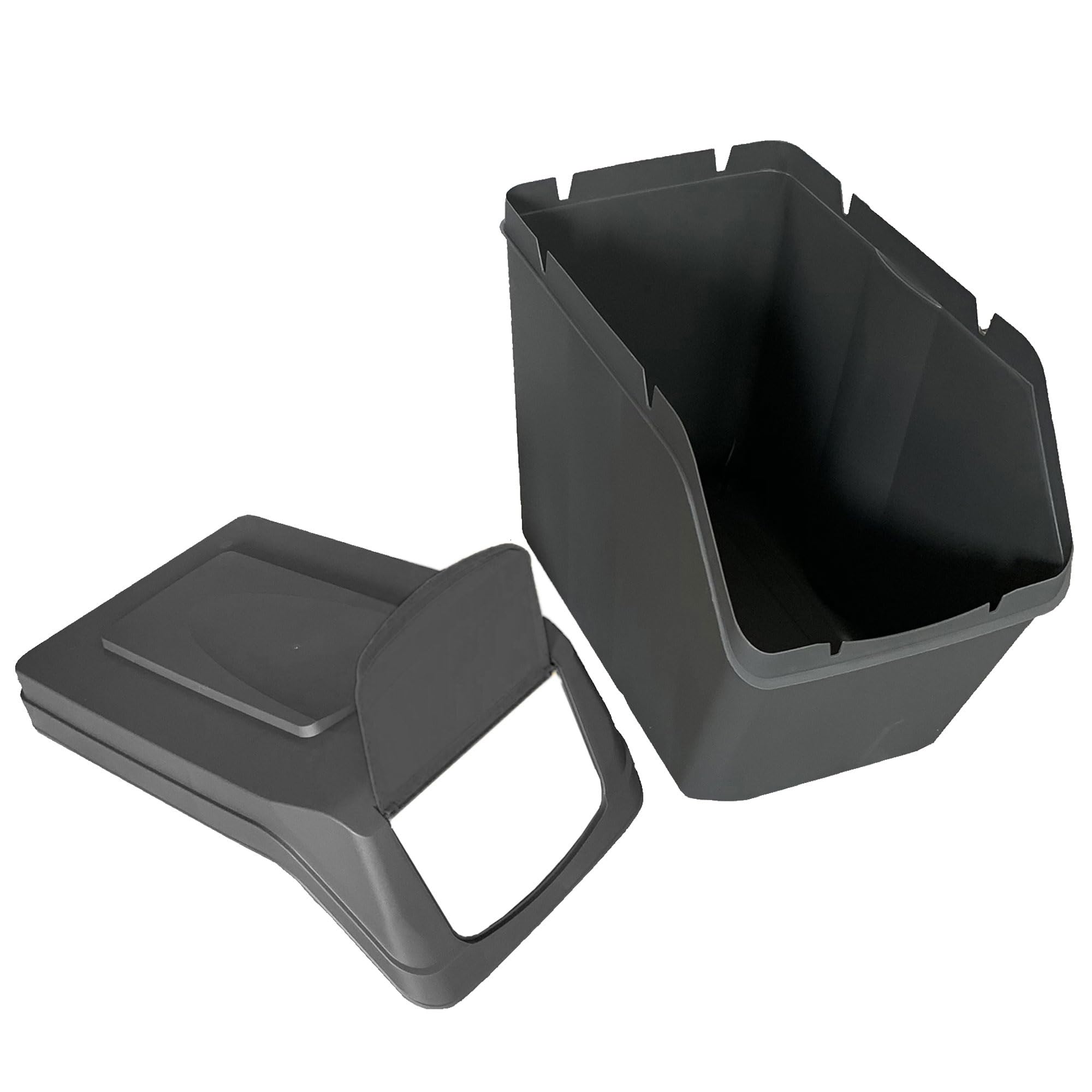 Prosperplast - Set di 3 cubi 3x20L Raccolta Differenziata Riciclaggio Comodo