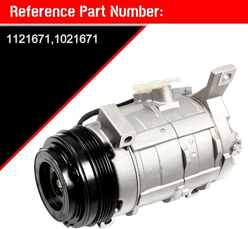 Miniatura 6 de cciyu Compresor de aire acondicionado 2004-2007 apto para Ch-evrolet Express 1500 2000-2013 para GMC Sierra 1500 reemplaza CO 21671C AC compresor