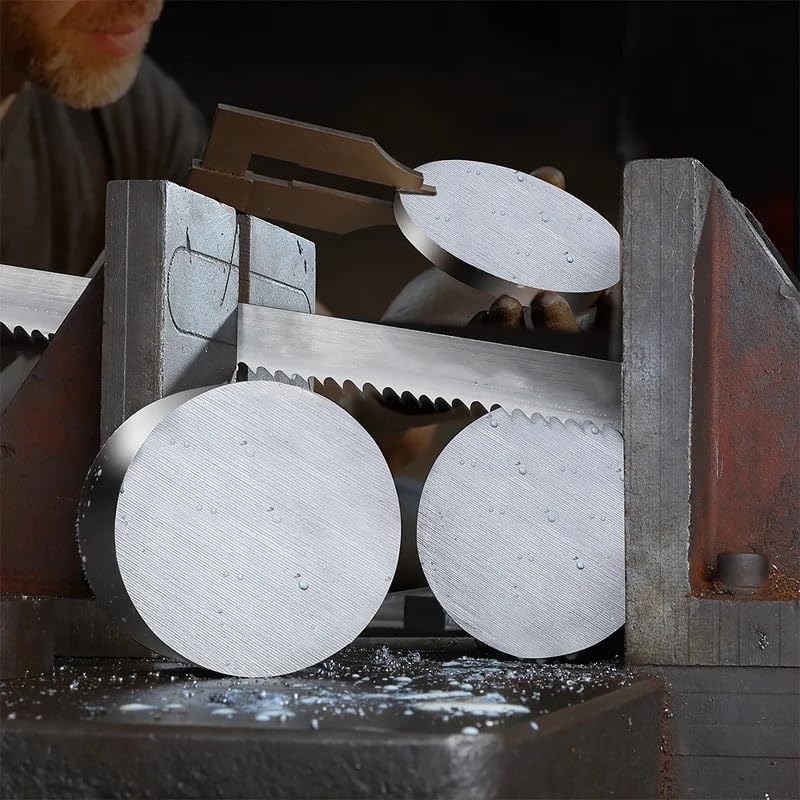 sega di alta qualità, Lame for seghe a nastro 13 mm x 0,6 mm, misure multiple, 6-14 TPI, M 42, for legno duro, alluminio e metallo(8-12tpi,Length 1400mm)