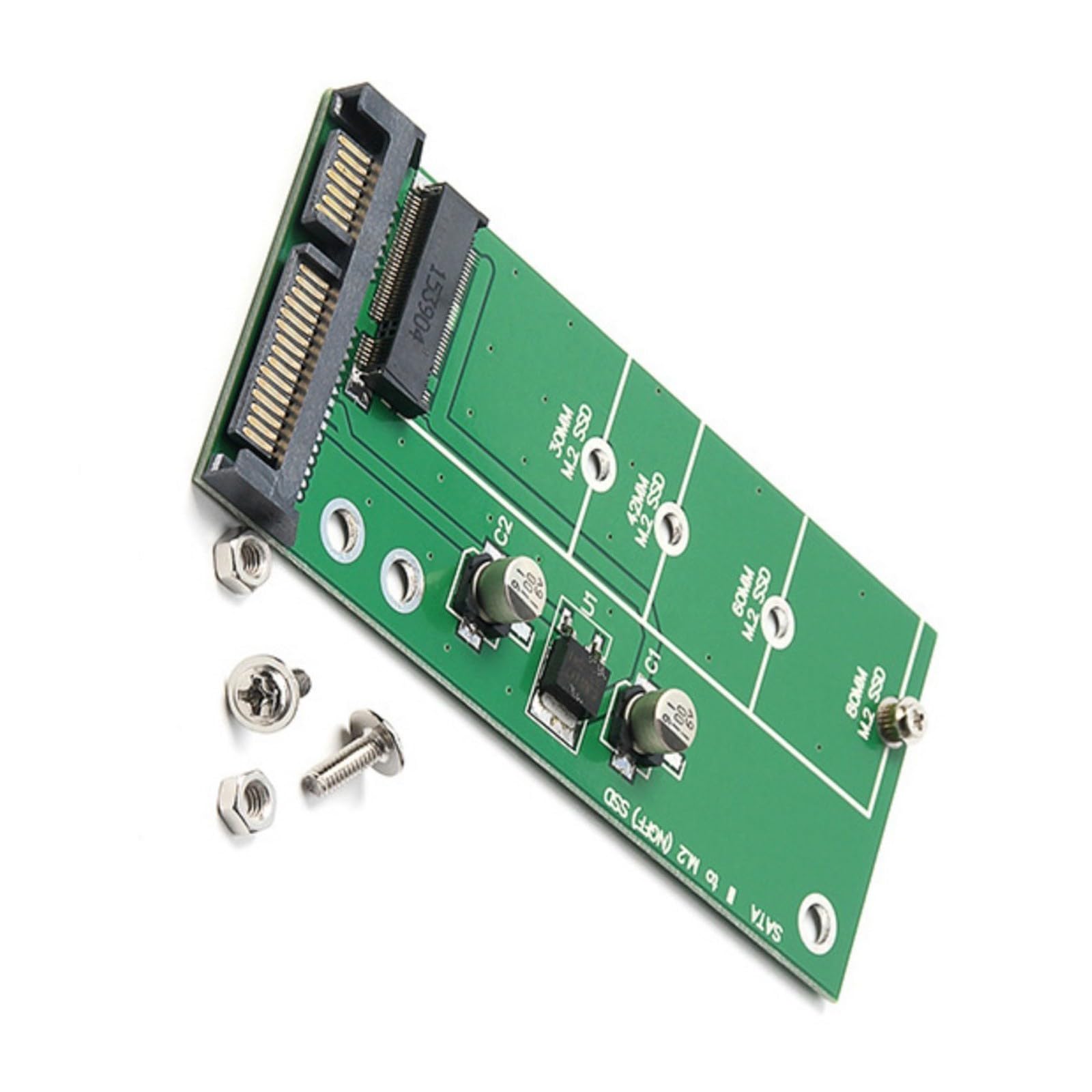 CHENZILIN SATA3 Adapter SATA3 to SATA3 Adapter Converter SATA3 Card Converter for 2230 2242 2260 2280