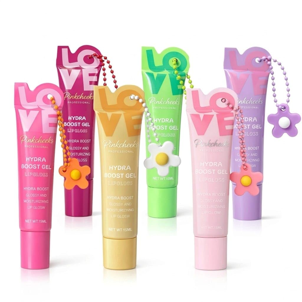 Korean Lip Gloss for Girls – Cute Tinted Hydrating Lip Gloss with High Shine Finish | K-Beauty Inspired Moisturizing Lipgloss | Long-Lasting Glossy Lip Tint (All Six Shades)-picture-47