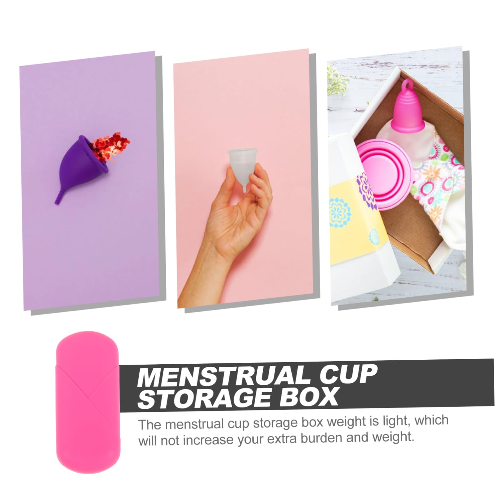 FOMIYES Box Pacifier Holders Chewing Gum Holder Case Care Supply Outdoor Disc Case Reusable Holder Portable Outdoor Carrier