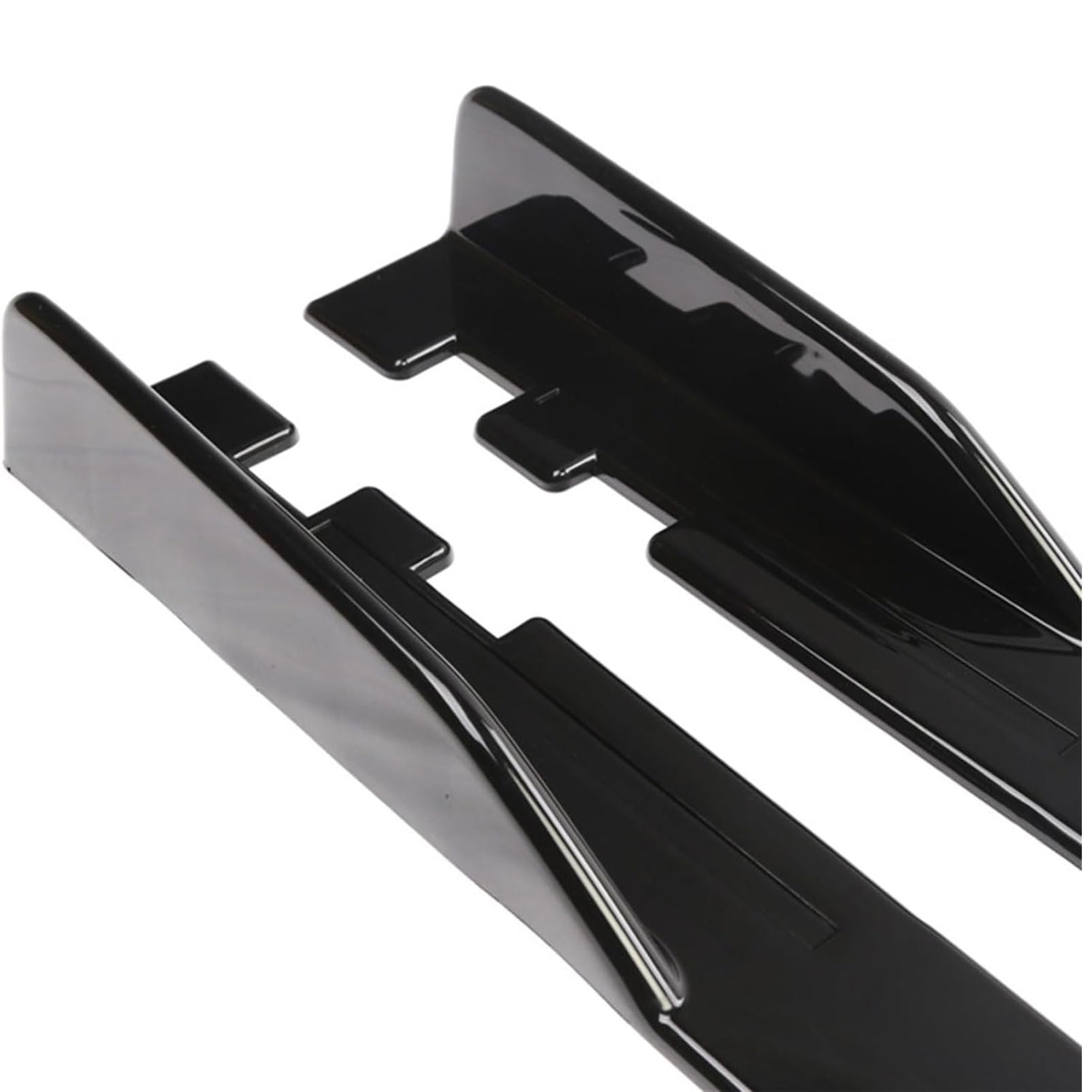 Auto Minigonne Laterali per Citroen Berlingo 2002-2012 2013 2014 2015 2016 2017 2018, Laterali Estensioni Gonna Laterale, Accessori Auto,Bright Black