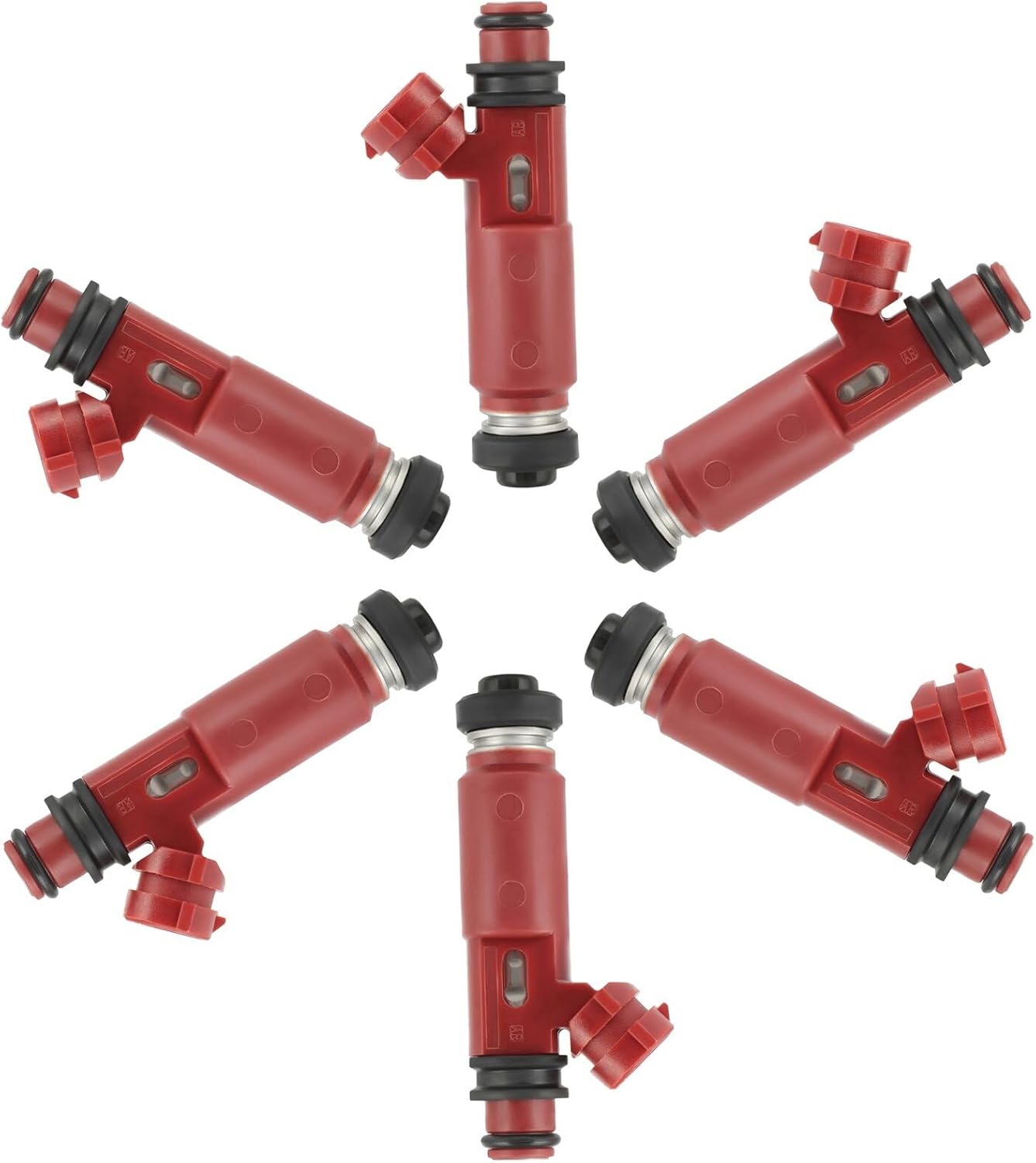 4 Holes SCITOO Fuel Injectors Fit for 2001-2002 for Mitsubishi for Montero 3.5L FJ943,MD357267 6Pcs