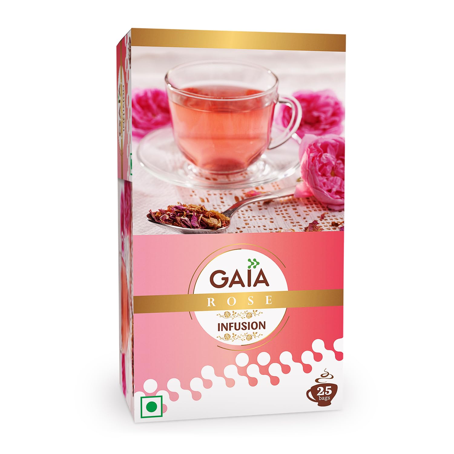 Gaia Green Tea Honey & Lime 25 tea bags (Pack of 3) — Amazon image 23