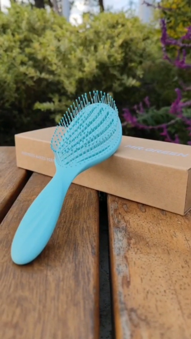 MR.GREEN Haarbürste Mit 163 Massagekugeln – Hohles Design Für Schnelles Föhnen, Entwirrt Nasses & Trockenes Haar