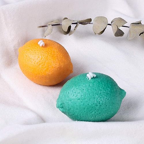 Miniatura 4 de Molde de jabón de silicona de limón 3D para hacer jabón casero, mousse de chocolate, pastelería, vela, barra de loción, bomba de baño, molde de yeso