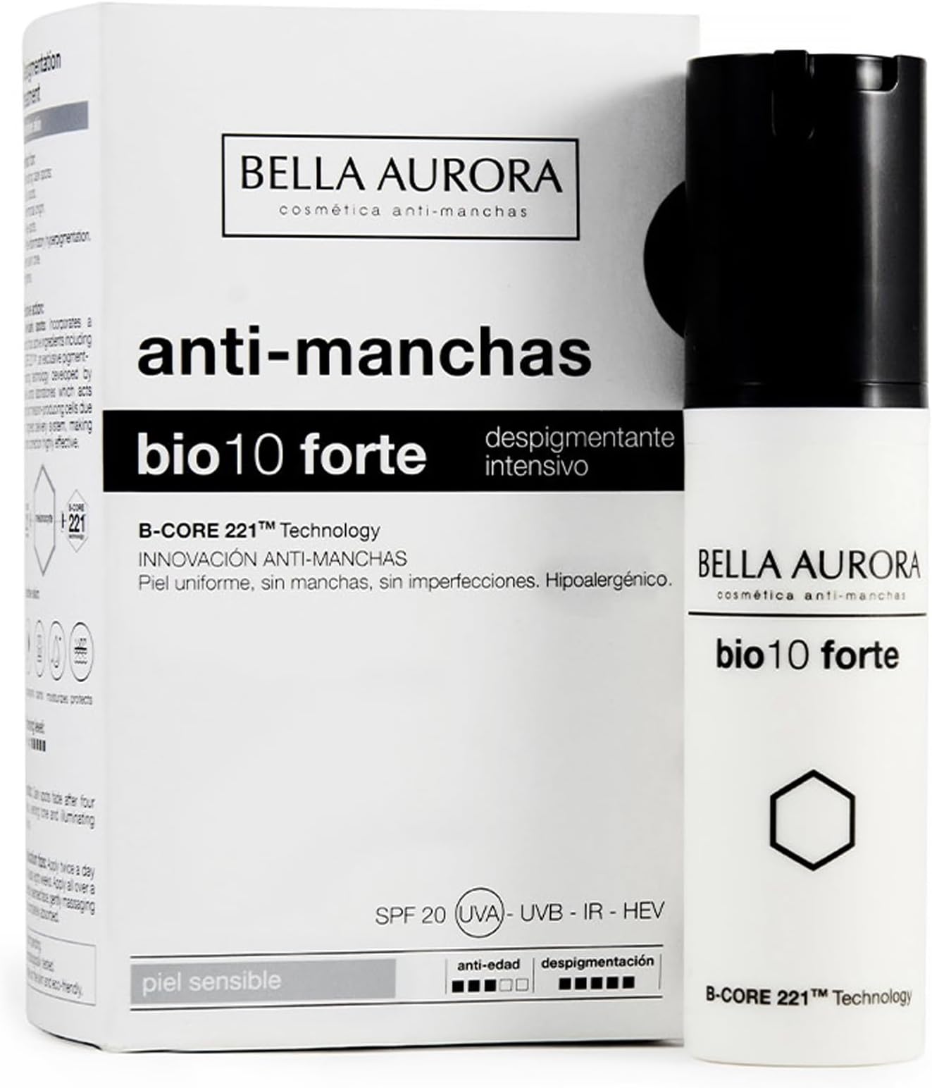 BIO10 FORTE despigmentante intensivo piel sensible 30 ml