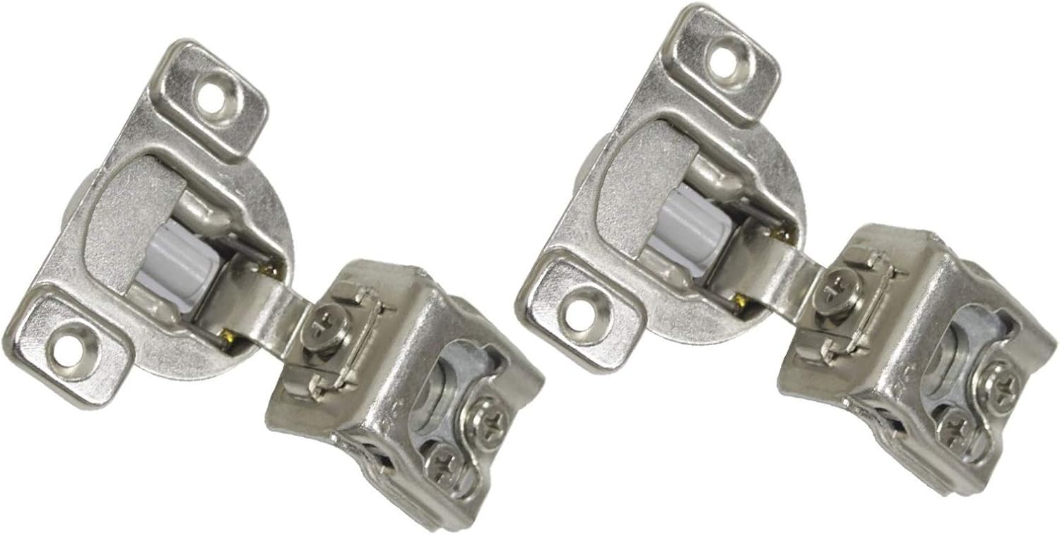 Kingsman (35 mm) 110-Degree Soft Close Face Frame Cabinet Hinge Value Pack (5, 1-1/2 in. Overlay)