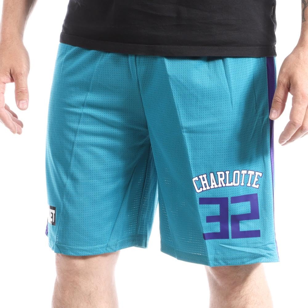 Sport Zone Blue Basketball Shorts Men Charlotte Hornets, Blue, M