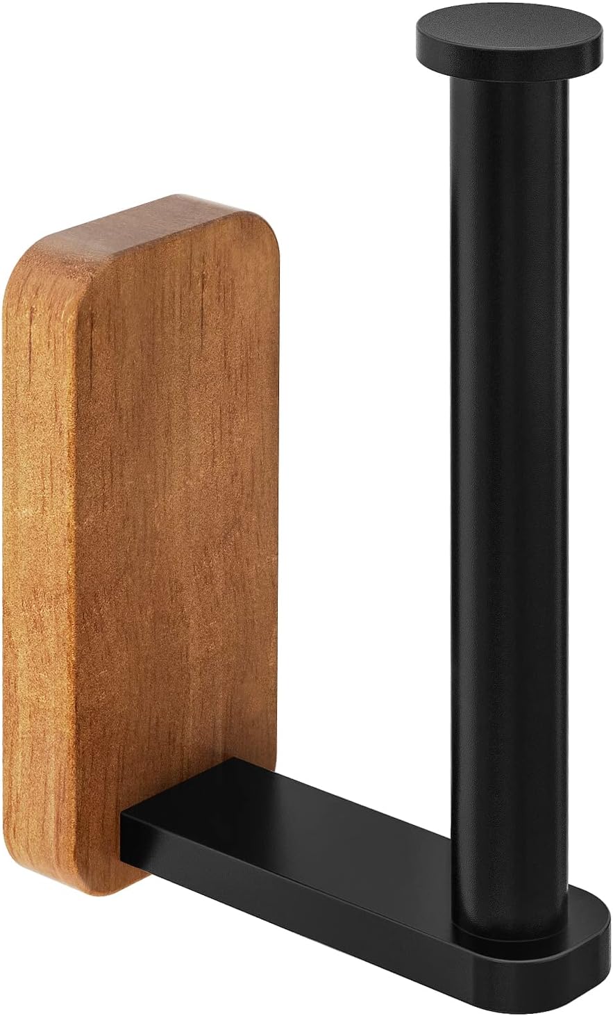 Amazon.com: Matte Black Toilet Roll Holder Recessed Toilet Paper Holder ...