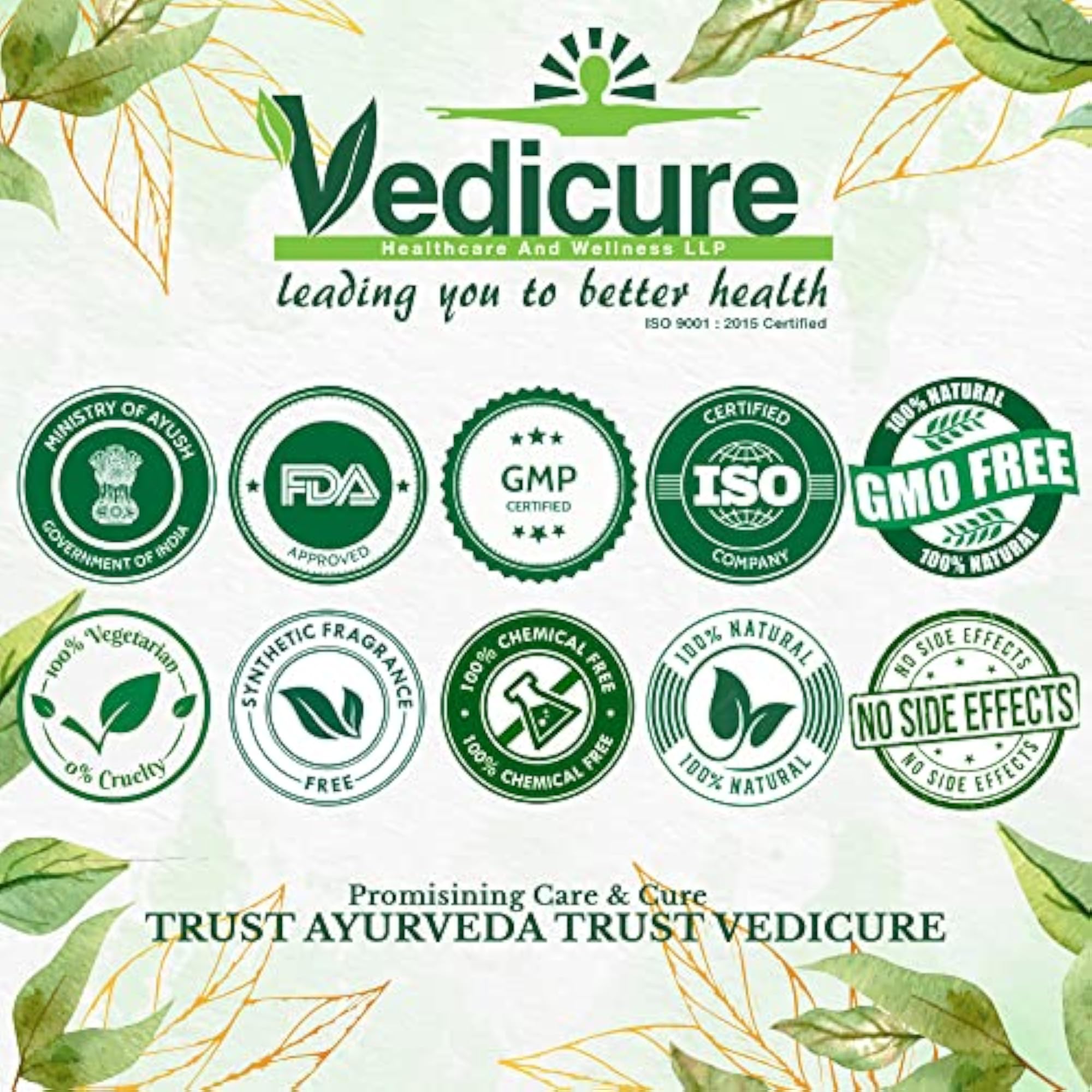 Vedicure Ayurvedic Kit for Healthy Lifestyle