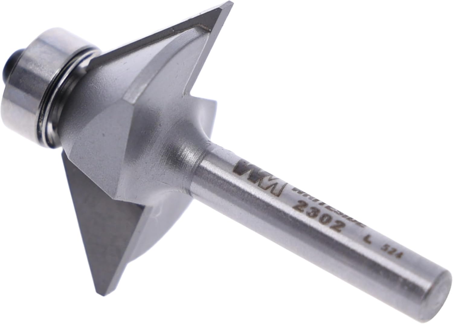 Whiteside Router Bits 2302 Chamfer Bit with 45-Degree 5/8-Inch Cutting Length