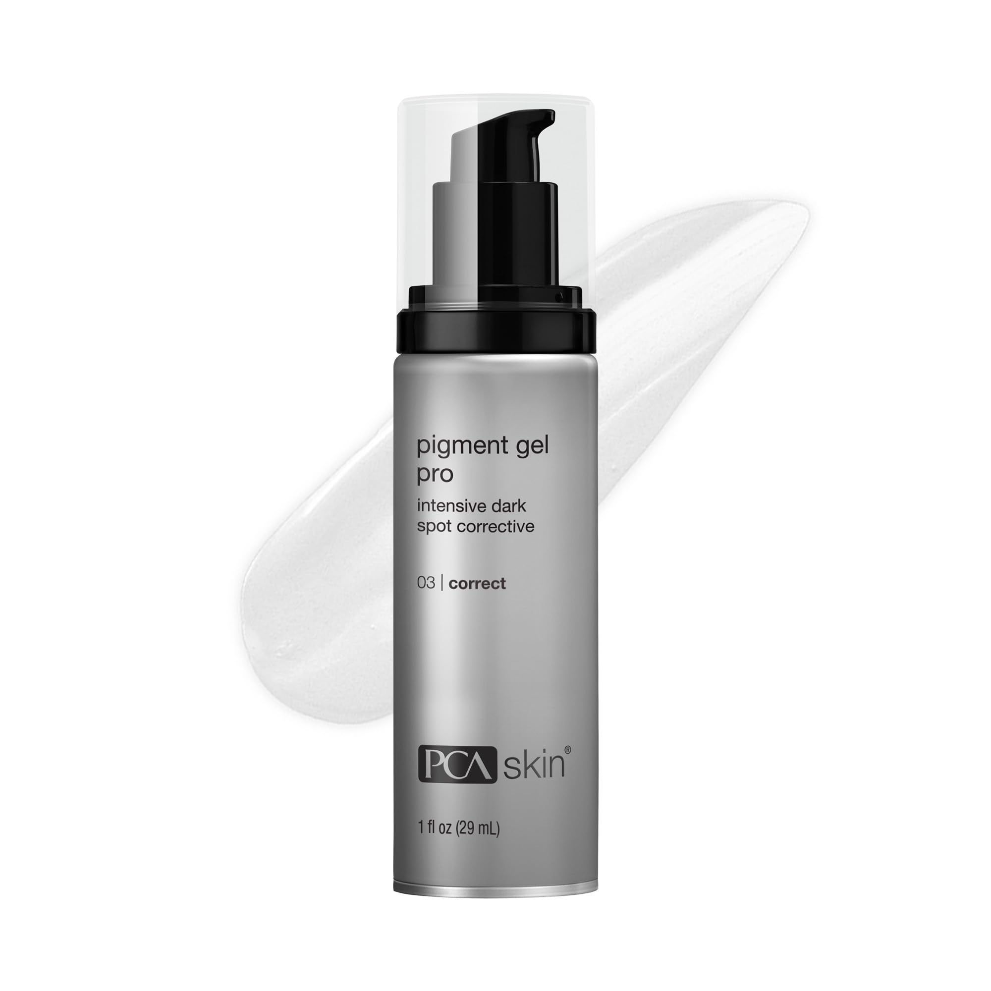 PCA SKIN Pigment Gel Pro Dark Spot Corrector, Brightening Dark Spot Serum for Hyperpigmentation, Helps Minimize Visible Brown Patches, Effective On All Skin Types and Skin Tones, 1.0 oz Pump
