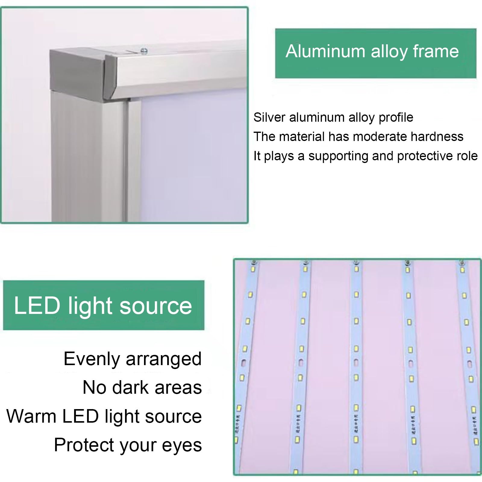 Medical X Ray - Caja de visualización LED de rayos X, pantalla de panel de aluminio ultrafina para diagnóstico de radiología clínica hospitalaria