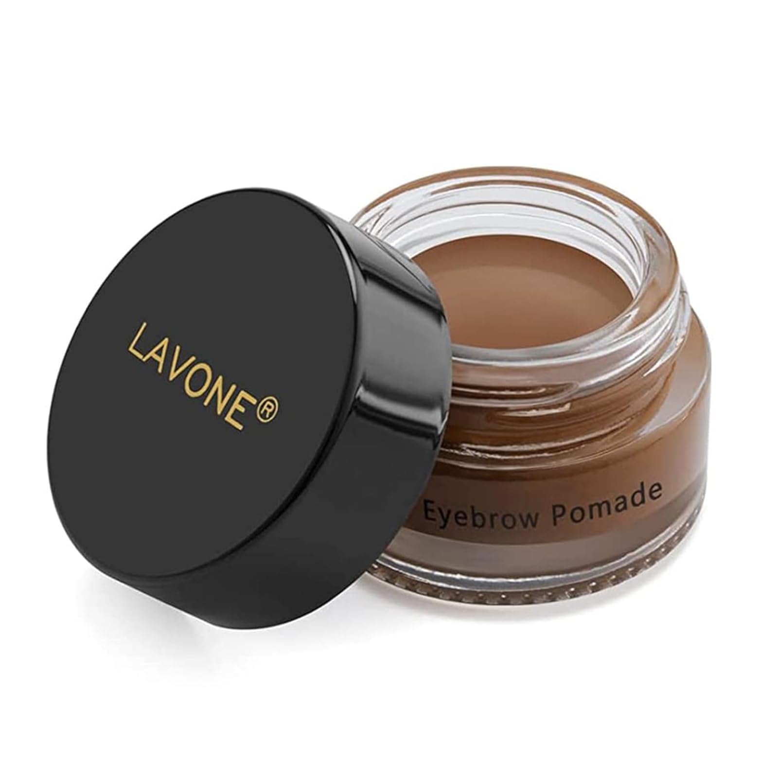 LAVONE Eyebrow Pomade, Waterproof Brow Pomade for Long-lasting, Light Brown