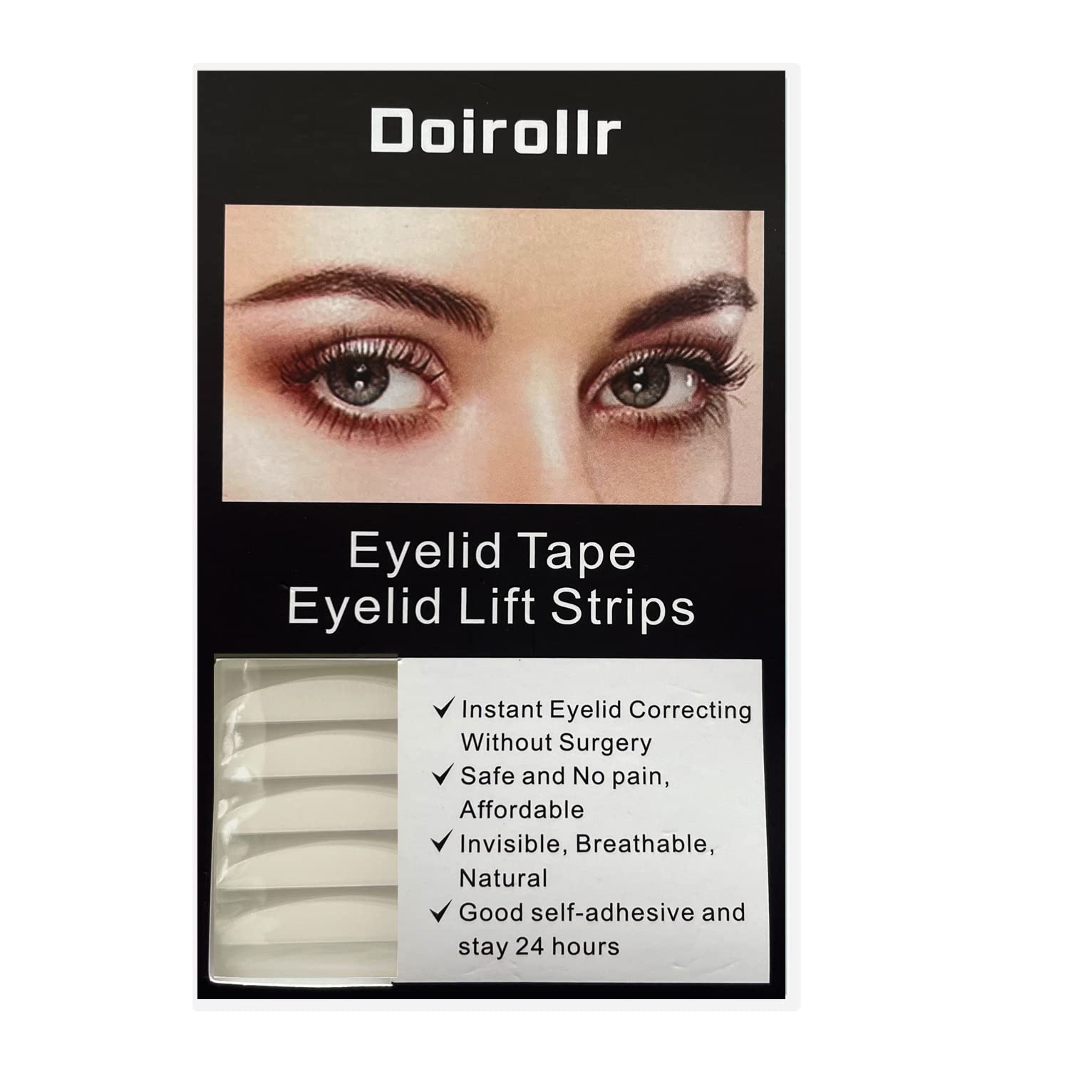 720pcs Eyelid Tape 3 Size Eyelid Lifter Strips Lids by Design Eyelid Tape  for Hooded Eyes Invisible Droopy Eyelid Lifter - Yahoo Shopping