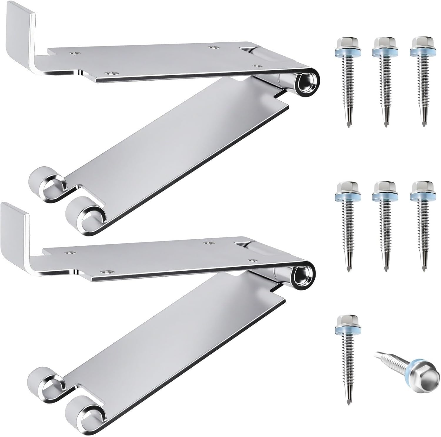 Photo 1 of SHUJUKU Low Headroom Garage Door Top Brackets/Hinges (1 Pair)