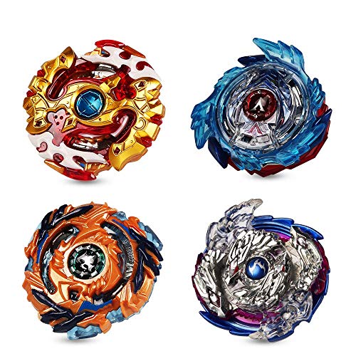 Innoo Tech Peonzas Gyro Burst 4 Pcs Spinning Fusión 4D Conjuntos de Metal, Launcher con Estadio, Regalo para niños