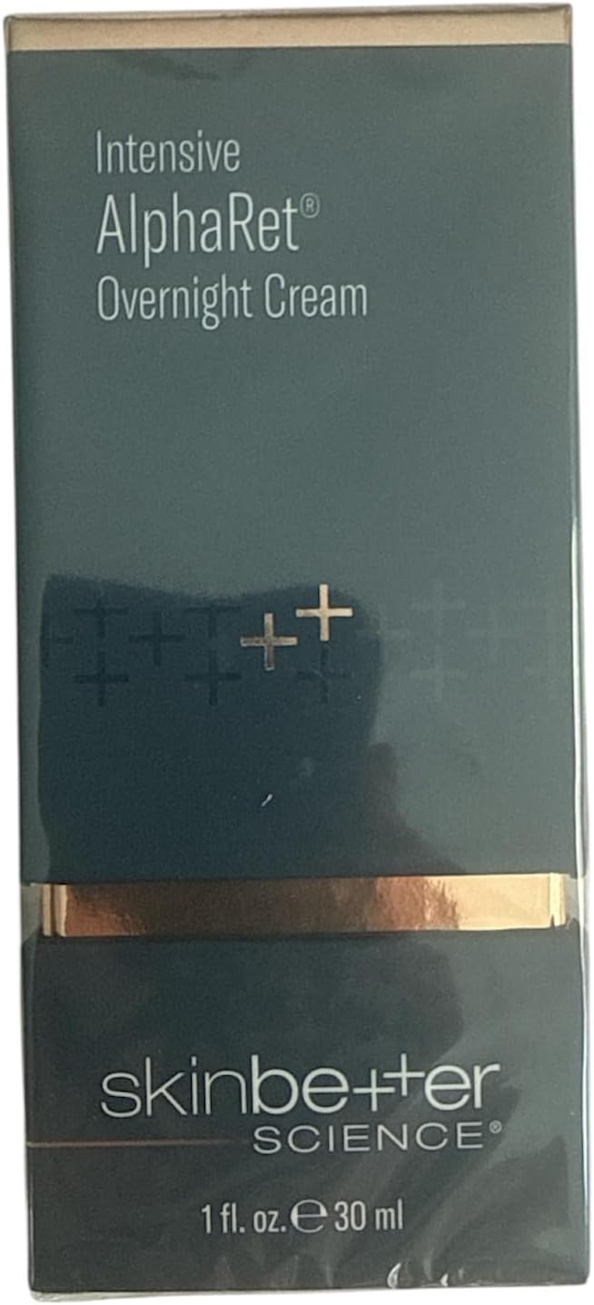 SkinBetter AlphaRet INTENSIVE Overnight Cream - Anti-Aging, Lines, Wrinkles, Uneven Tone And Texture 1oz 30 ml