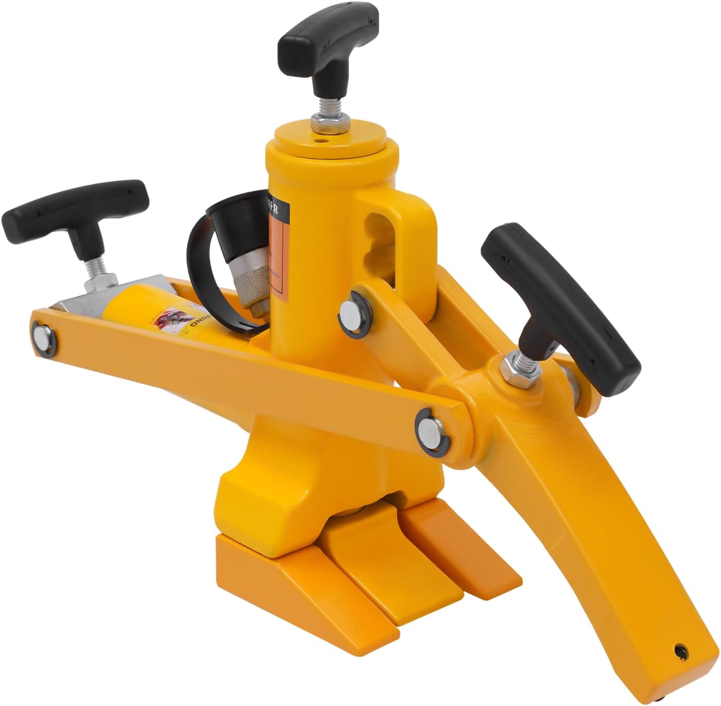 Manual Tire Bead Breaker with Handle and Rubber Pad,10000PSI Car Tire Hydraulic Repair Changer Bead Breaker Tool Kit, Bead Breaker Suitable for All Kinds of Tires,Accurate Control