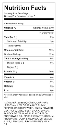 Miniatura 3 de Dietz & Watson - Carne asada de carne de res de Londres, 6 oz