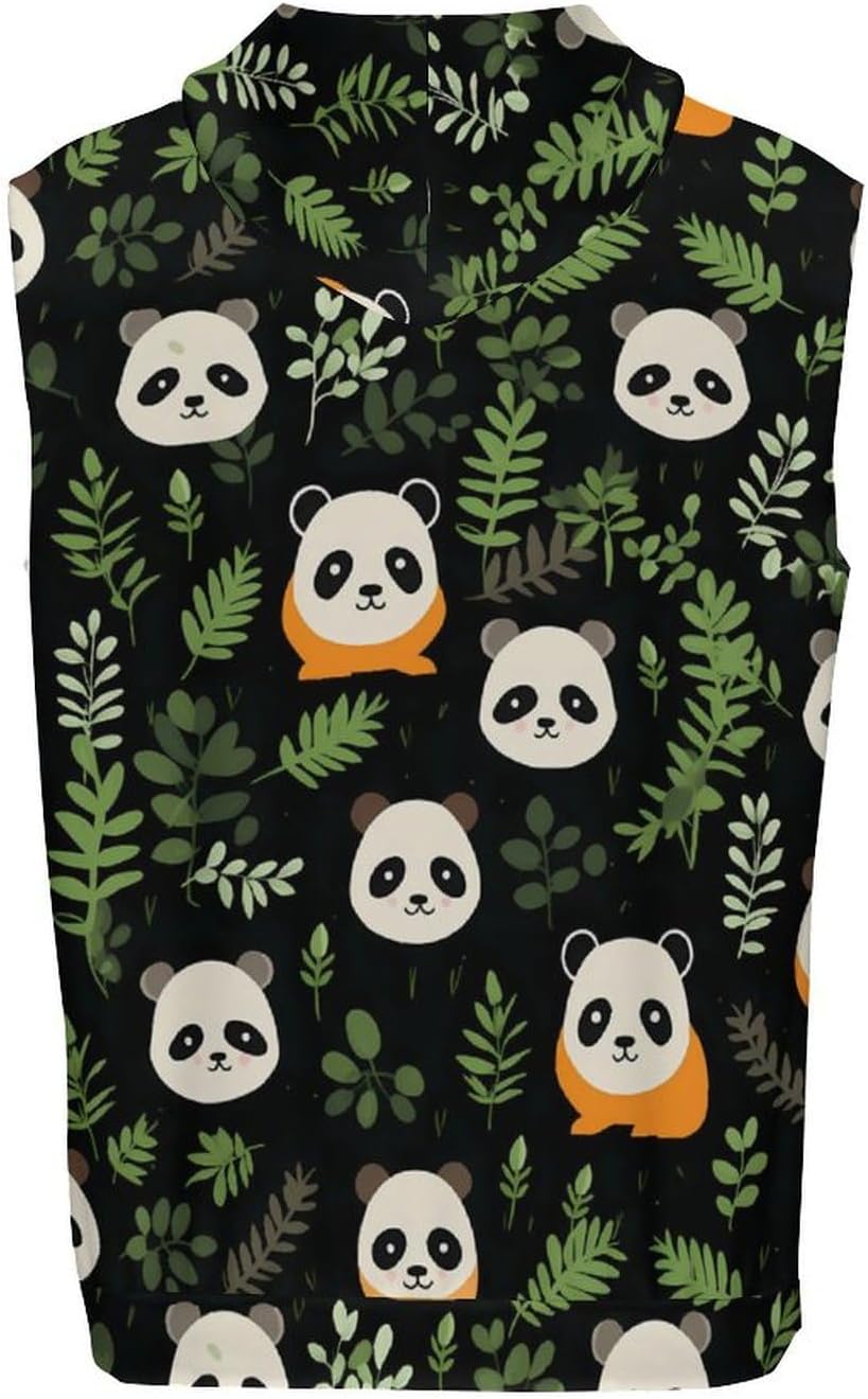 Men's Workout Hooded Tank Tops Sleeveless Muscle Gym T-Shirts