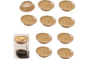 10-Pack Wine Glass Charcuterie Topper in Bamboo