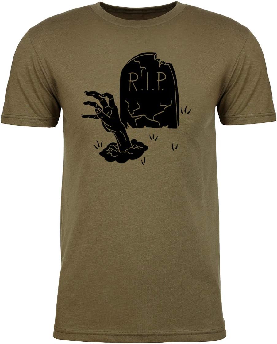 Zombie Halloween Men's T-Shirts, Funny Graphic Tees, Halloween T-Shirts!