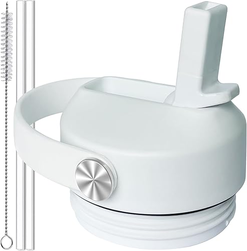 YETI - Tapa de popote de repuesto, tapa de popote para botella de agua Rambler Jr, 12 onzas, 18 onzas, 26 onzas, 36 onzas, 64 onzas, accesorios