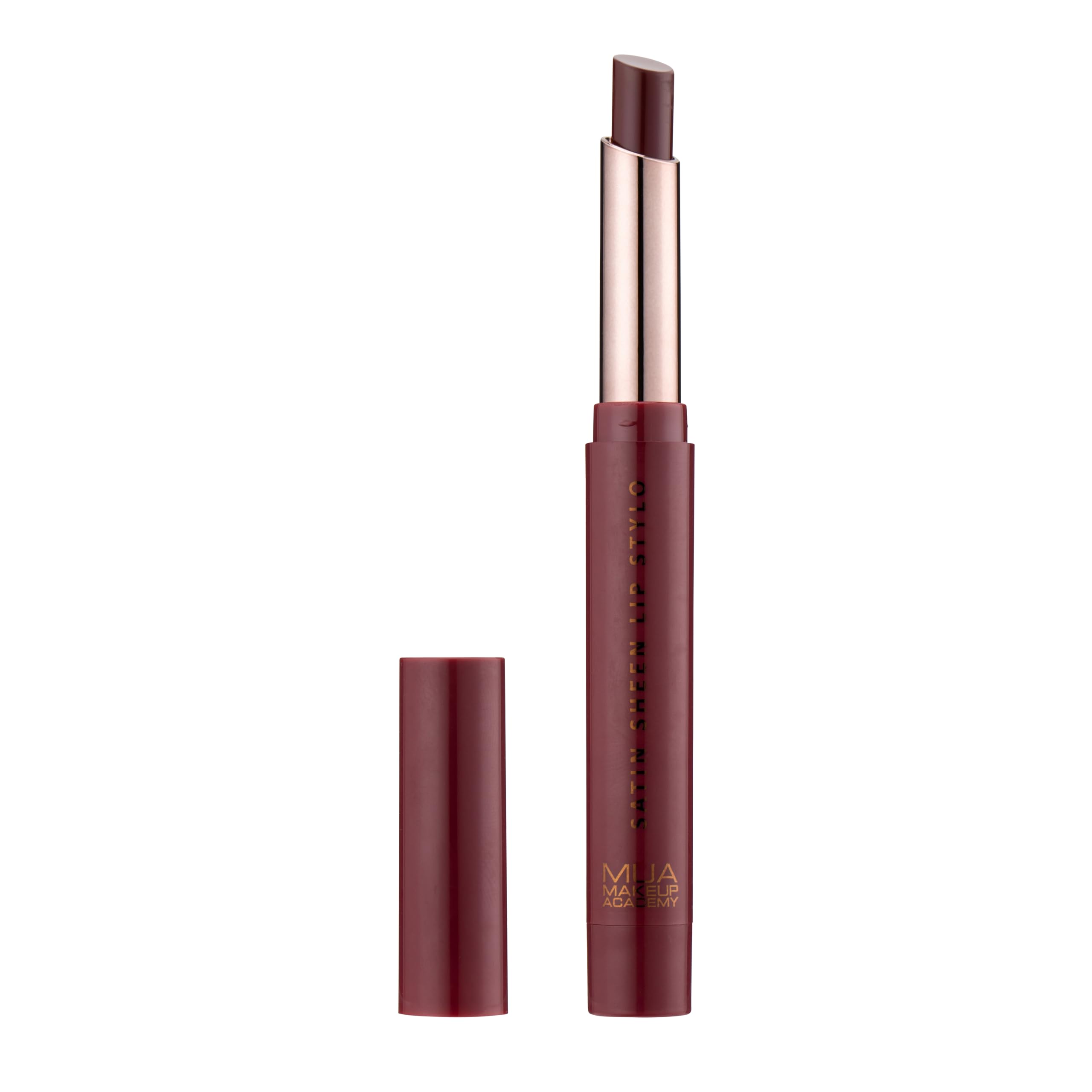 MUA Makeup Academy Satin Sheen Lip Stylo Lipstick, Survivor, Vegan & Cruelty Free