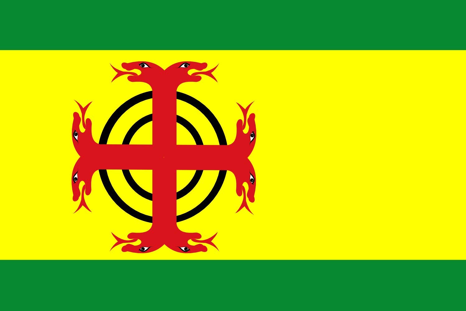 Zweeloo vlag drapeau paysage grand format pour mât extérieur