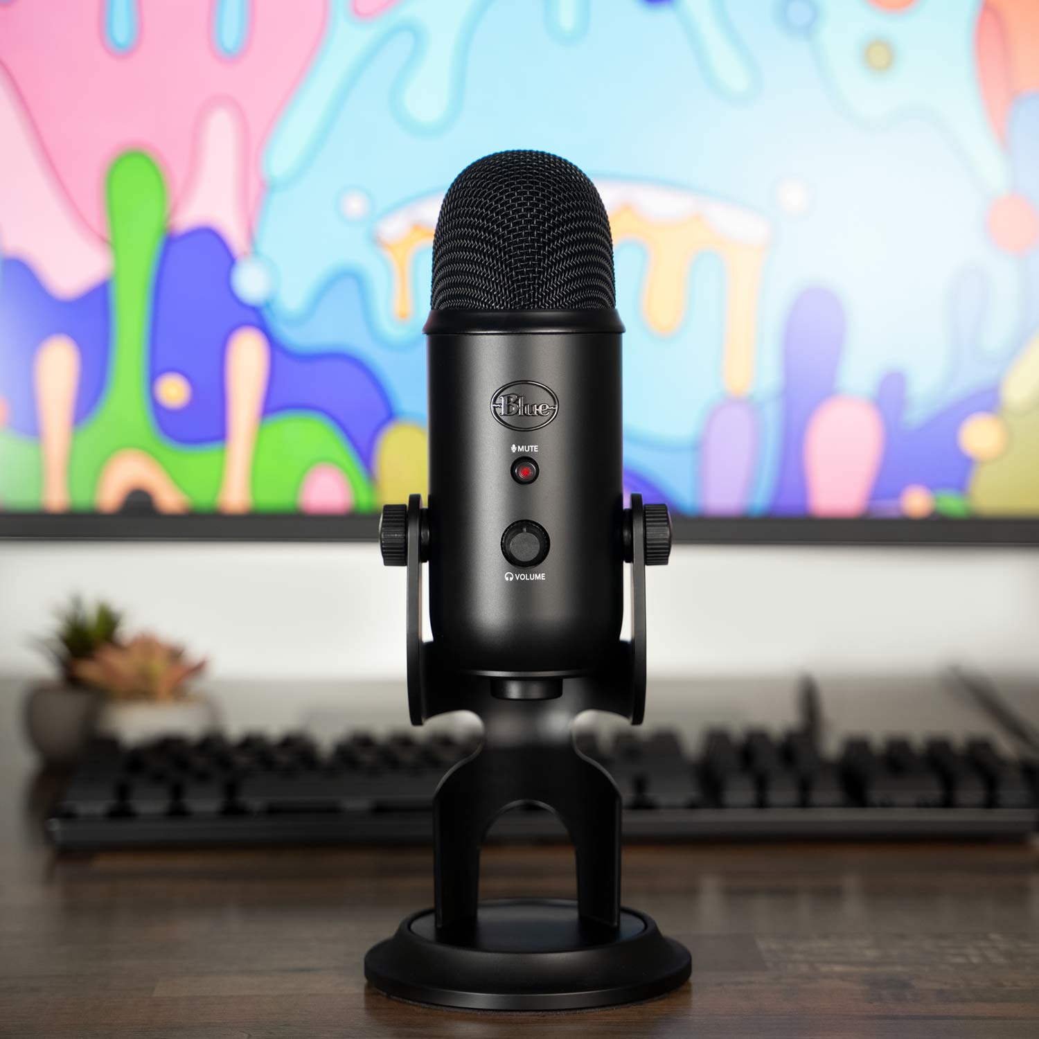 Logitech C922 Pro Stream Webcam Full HD 1080p Streaming con treppiede e licenza gratuita di 3 mesi XSplit microfoni neri + blu Microfono USB Yeti, Blackout