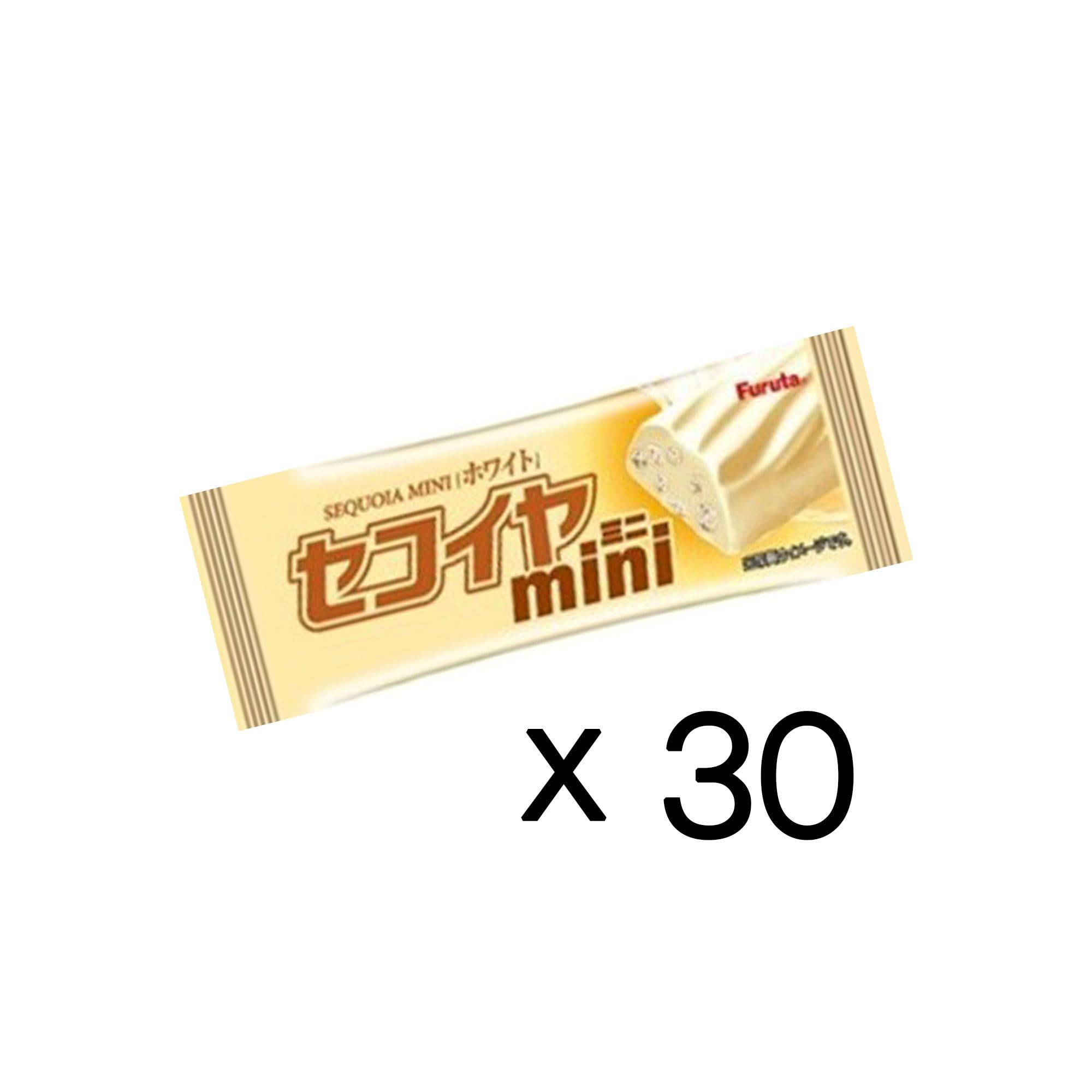 Amazon | フルタ製菓 セコイヤミニ（ホワイト） 1本×30個 | フルタ製菓