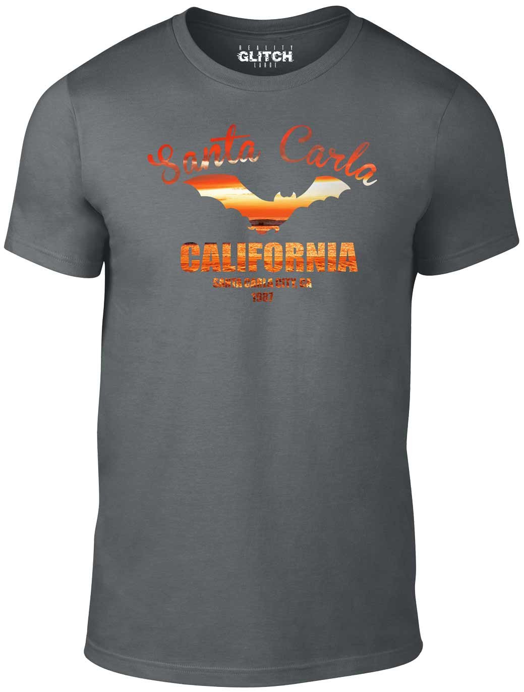 Reality Glitch Men's Grey Santa Carla T-Shirt