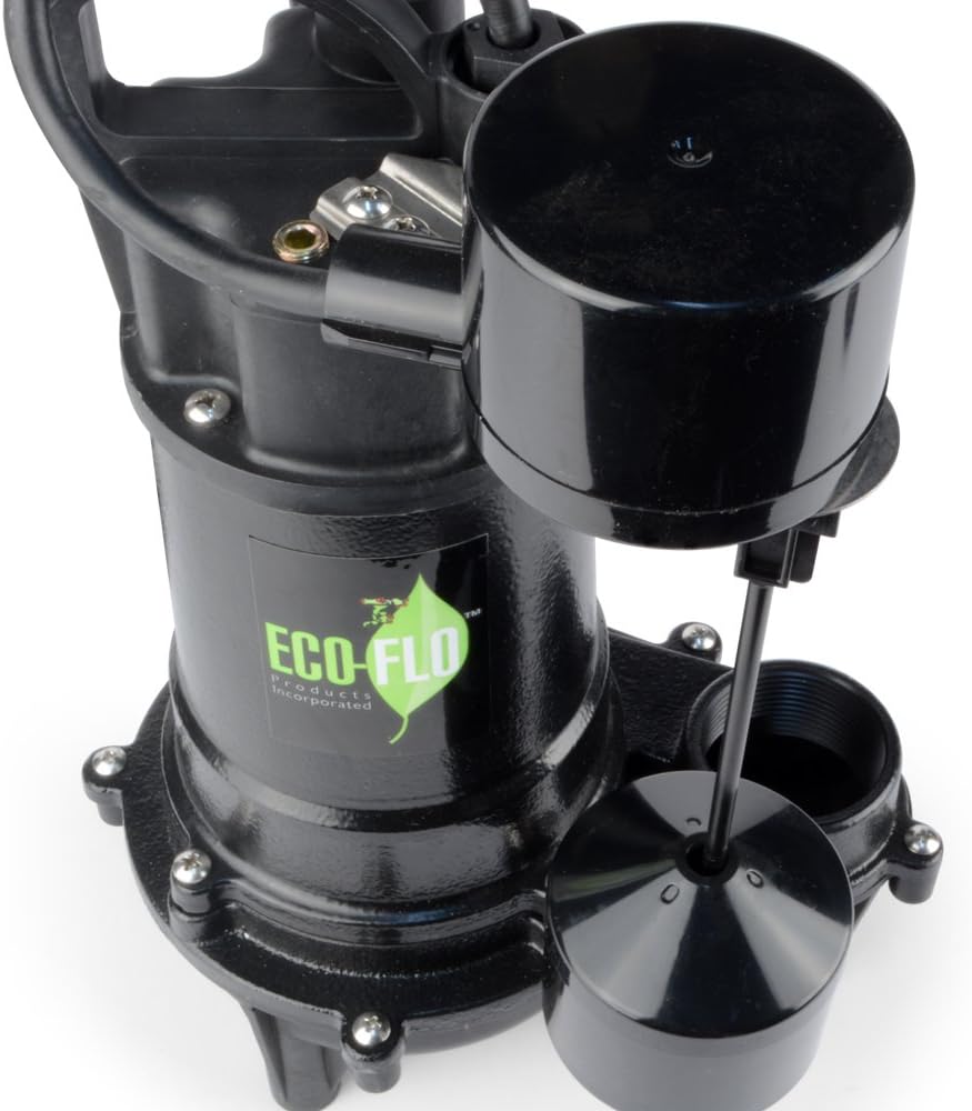 Suреr Brаndѕ ECO-FLO Products Products ECD50V 1/2 HP Submersible Sump Pump