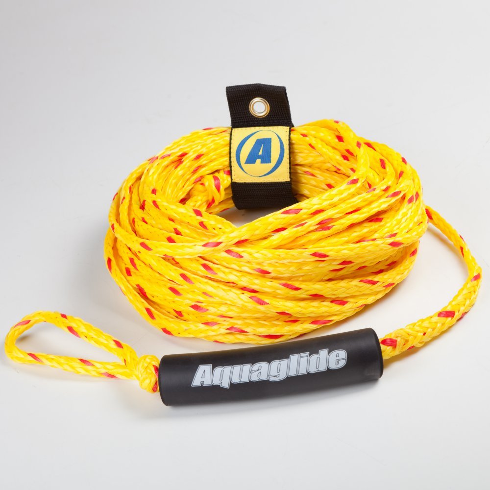Aquaglide2 Person Deluxe Tow Rope, Yellow