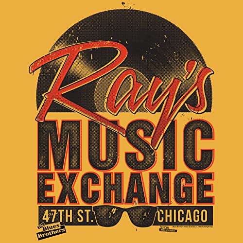 Blues Brothers Movie Ray's Music Exchange Adult Short Sleeve T-Shirts Graphic Tees by American Classics - Used condition - Image 2