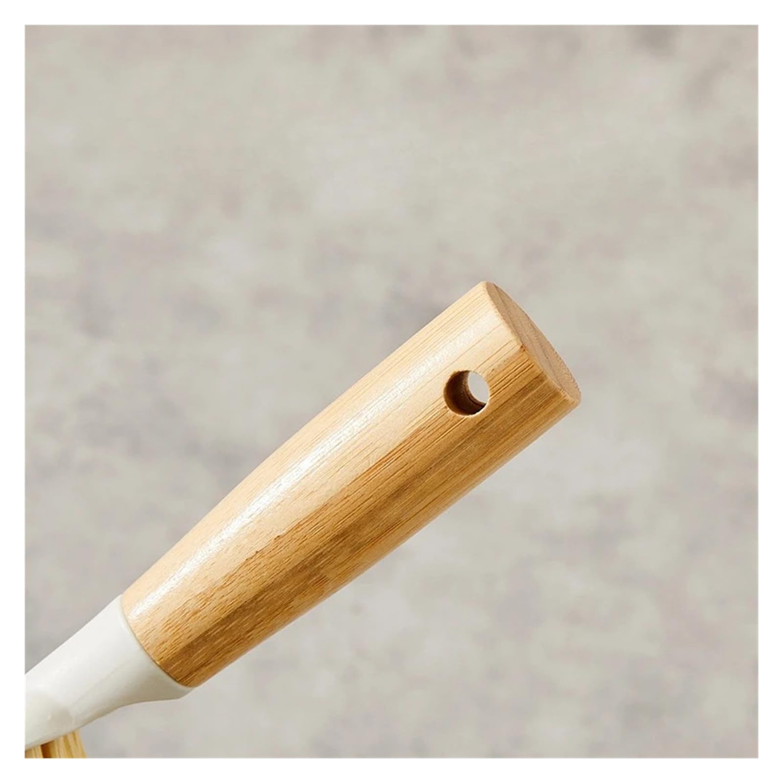 Mini Cepillo con Mango, Escoba pequeña, Suelo, sofá, Limpieza de Escritorio, Juego Combinado recogedor(9900 White)